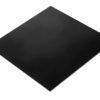 Neoprene Rubber Sheet Black 12x12-inch by 1/16